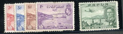 Papua C5-6, 8-9 Faint "Especimen" Ovpt C12 "Amostra" Ovpt stamps with minor flaws