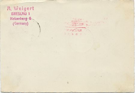 Germany 1930 Catapult Card Bremen - NY (Jul 24)