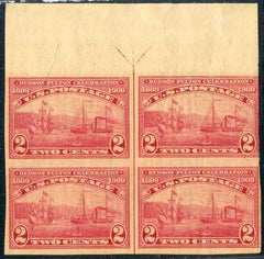 US 373 Early Commemoratives Fine NH Top Arrow Block very close UR cv $150