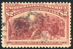 US 242 Early Commemoratives Used F VF with PFC