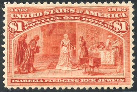 US 241 Early Commemoratives XF LH Fresh! cv $1,500