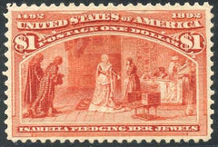 US 241 Early Commemoratives XF LH Fresh! cv $1,500