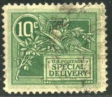 US E7 Special Delivery VF Used cv $50