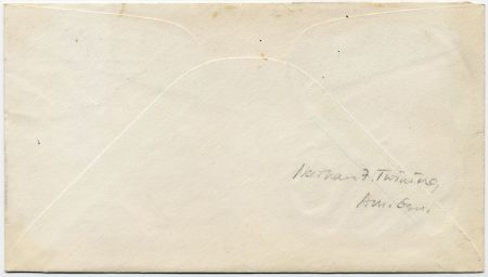 US 1949 C45 FDC Signed by Gen. Nathan f. Twining