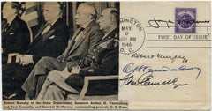 US 940 FDC Signed by Gen J. McNarney, Sen. Tom Connally, Sen A. Vandenberg, Robert Murphy