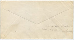 US C37 FDC Signed by Christian A. Hector, Charles A. Eaton