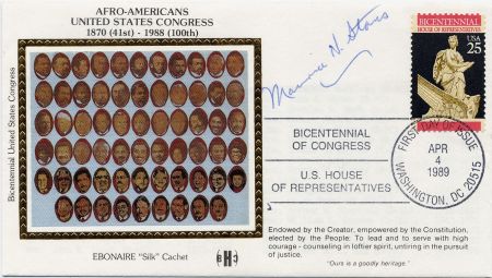 US 2412 Autographed Cover, Maurice Stans, Sec. of Commerce