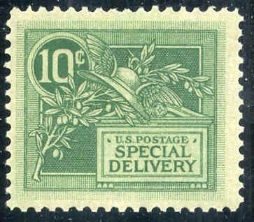 US E7 Special Delivery Fine NH cv $140