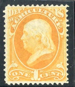 US O1 Officials F - VF No Gum Rich Color cv 170.00