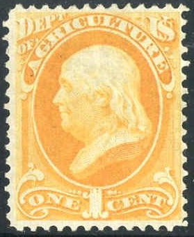 US O1 Officials F - VF No Gum Rich Color cv 170.00