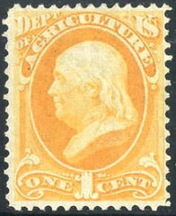 US O1 Officials F - VF No Gum Rich Color cv 170.00