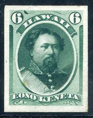 US Possessions - Hawaii 33P3 XF Mint Green Proof on India Paper cv $400