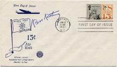 US C58 FDC Signed by Senator Ken Keating