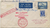 Belgium 1931 (May) Europa Catapult Cover to NY