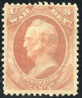 US O91 Officials F - VF Mint Hinged Fresh cv $85