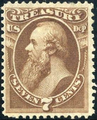 US O76 Officials F - VF Hinged Mint cv $250