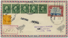 US Alaska, Chicken 490, 642, C11 Fancy Cancel Cover