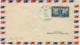 US Arkansas, Bear 650 Fancy Cancel Cover, Bear cancel