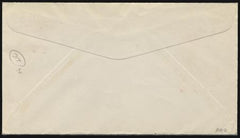 US Missouri, Banner 729 Fancy Cancel Cover, Flag, Betsy Ross