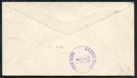 US Kentucky, Ed 731a Fancy Cancel Cover, Witch, Cat in Square