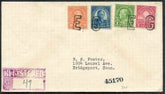 US Indiana, Etna Green 557, 632, 641, 654 Fancy Cancel Cover, EG