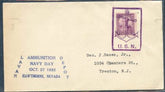 US Nevada, Hawthorne 725 Fancy Cancel Cover, Anchor