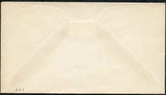 US Oregon, Greenleaf 634 Fancy Cancel Cover, Leaf in black