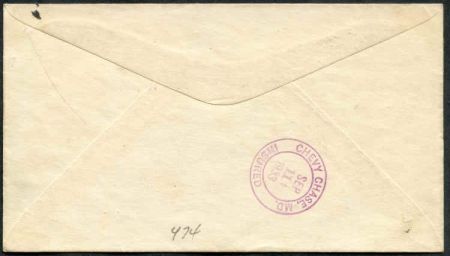 US Oregon, Greenleaf 727 Fancy Cancel Cover, Arm