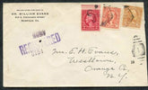 US Virginia, Norfolk 634, 638, 641 Fancy Cancel Cover, Anchor