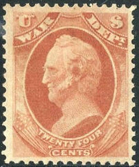 US O91 Officials VF - XF Hinged Mint cv $85
