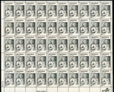 US 1488a Mint Sheet of 50 orange apparently omitted but not genuine