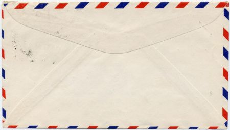 Mexico 1950 Airmail Cover Signed by Juan Pablo Aldarsoro Suarez, Pilot