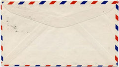 Mexico 1950 Airmail Cover Signed by Juan Pablo Aldarsoro Suarez, Pilot