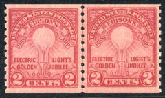 US 656 Line Pair VF NH cv $110