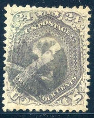 US 99 Early Classics Fancy Cancel Extraordinary Centering - Clear "F" Grill cv $1,500