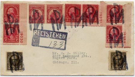 US South Carolina, Pacolet Mills 551, 554, 657 Fancy Cancel Cover, PM