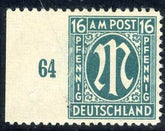 Germany Occupation - A.M.G. 3N10 var. Mi25BUI VF NH Imperf Left Margin, Cert BPP