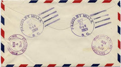 US South Carolina, Pacolet Mills 681 Fancy Cancel Cover, "PM"