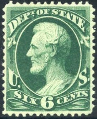 US O60 Officials VF - XF No Gum cv $110
