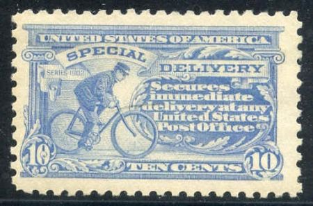 US E9 Special Delivery Mint F - VF LH Fresh cv $190