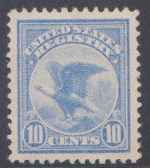 US F1 Registration Stamp Jumbo Margins Unused LH Superb