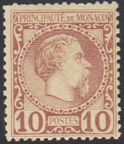 Monaco 4 F - VF NH cv $125
