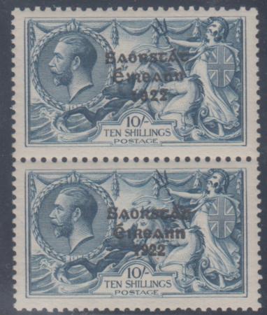 Ireland 79a VF - XF LH/NH Wide/Narrow Spacing Pair cv $1,700