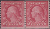 US 454 US Washington - Franklin Pair, Mint F - VF $180