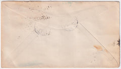 Canada 1926 CL9 on Registered Commercial Cover Red Lake to Winnipeg