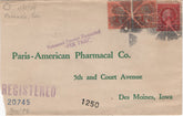 US Florida, Orlando 634 and 641 on Fancy Cancel Cover, Oval with Triangles