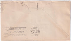 India 1947 First Flight Calcutta - New York