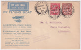 Ireland 1928 Flying Boat Calcutta Flight , Belfast - Liverpool< VF