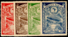 Italy 1928 Polar Expedition of Airships Vignette Set of 4