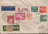 Netherlands/Germany/Colombia/Brazil 1932 1st South American Zeppelin Flight Cover
